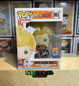Funko POP! Dragon Ball Z Super Saiyan Goku With Energy Chase Glow GITD PX #865 - Picture 1 of 10