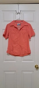 Women's Magellan Outdoors Small Mag Wick Fish Gear Button Up Free Shipping  - Picture 1 of 10