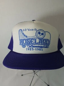 Vintage Roseland Park Canandaigua NY 1985 snap back hat, rare - Picture 1 of 10