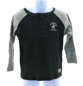 Beverly Hills Polo Club Toddler Boys Blue and Gray Shirt Size 4T - Picture 1 of 12