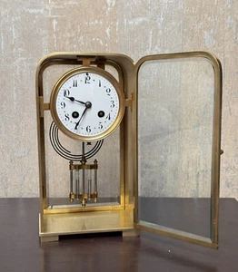 Samuel Martí Medalla de Oro 1900 Antiguo Reloj de Péndulo París - Imagen 1 de 12