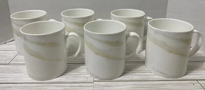 Wedgwood Vera Wang Coffee Mug Venato Imperial Fine Bone China Coffee Mug Lot 6 - Image 1 of 4