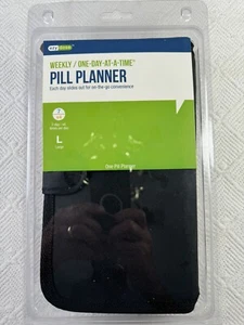 Caja organizadora de vitaminas Ezy Dose Travel de 7 días para píldoras, medicamentos | Semanal 4 veces a la semana - Imagen 1 de 4