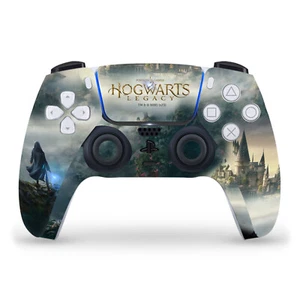 OFFICIAL HOGWARTS LEGACY GRAPHICS VINYL SKIN FOR PS5 SONY DUALSENSE CONTROLLER - Picture 1 of 6