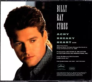 Billy Ray Cyrus - Achy Breaky Heart - PROMO CD Single - Picture 1 of 1