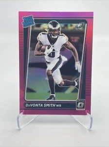 2021 Panini Donruss Optic Devonta Smith Pink Rated Rookie #205 - Picture 1 of 2