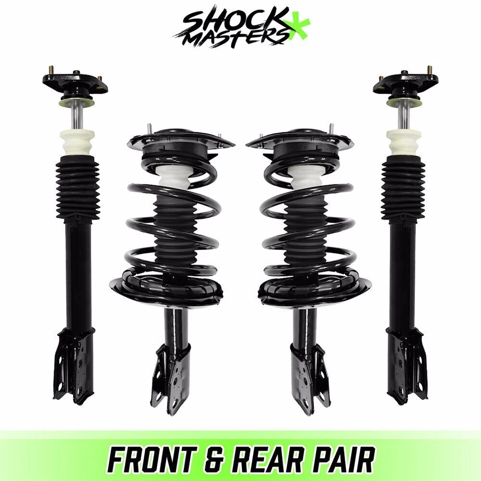 Front Rear Complete Struts Coil Springs for 1997-1998 Oldsmobile Regency Foto 1 de 3
