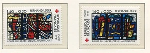 PHOTO CONTRACTUELLE / TIMBRE FRANCE NEUF N° 2175/2176 ** CROIX ROUGE EGLISE - Photo 1/1