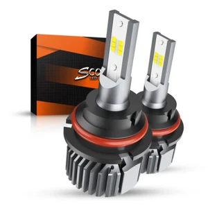 9007 HB5 Led Bulbs 12000LM 600% Brightest 120W Headlight High Low Beam - Foto 1 di 7
