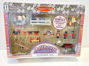 Melissa & Doug Dollhouse Accessories Nursery Set 1:12 Toy Trains and  Soldiers - Picture 1 of 4