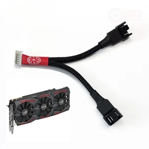 Asus 6-pin to 4-pin STRIX RX 580 / 480 GPU Fan Deshroud Adapter by GPUCONNECT - Picture 1 of 6