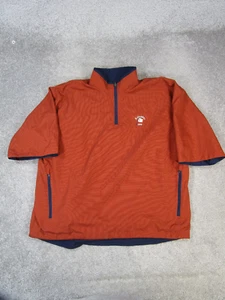 Zero Restriction Jacket Mens Large Orange Blue Reversible *Logo - Picture 1 of 12