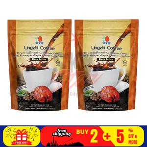 2 paquetes DXN Lingzhi café negro Ganoderma Reishi café clásico instantáneo - Imagen 1 de 6