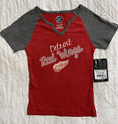 Girl's NHL Detroit Red Wings Short Sleeve Tee Shirt