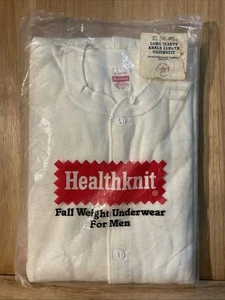 Healthknit tuta intima autunno peso uomo XL 46-48 manica lunga lunghezza caviglia - Foto 1 di 7