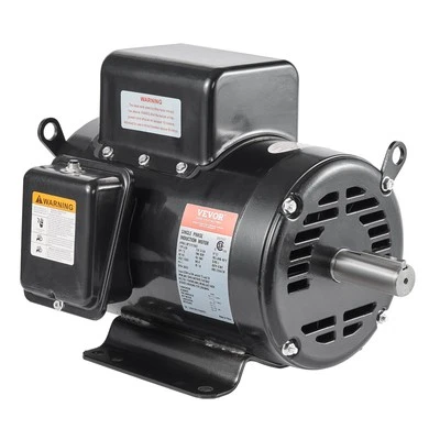 VEVOR 7.5HP Air Compressor Electric Motor 230V 3450RPM 184T Frame CW/CCW Rotate - Image 1 of 4
