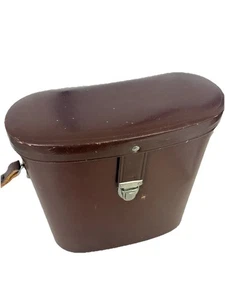 Estuche de transporte de cuero binocular Carl Zeiss 10x50 - Original vintage - Imagen 1 de 18