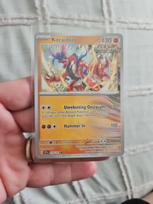 Koraidon 119/162 Sv05 Temporal Forces PACK FRESH Pokemon Scarlet Violet  - Image 1 of 2