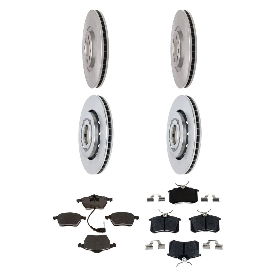 For Audi TT Quattro 00-06 Brake Kit R-Line Plain Front & Rear Brake Kit w — 第 1/4 张图片