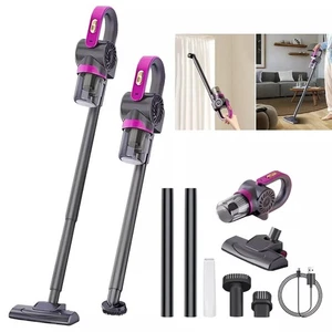3-IN-1 AKKU STAUBSAUGER HANDSTAUBSAUGER KABELLOS VACUUM CLEANER MIT KABEL 120W - Bild 1 von 12