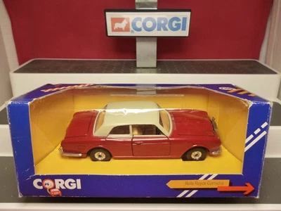 CORGI Classics: 1971 RR Corniche n.279 rosso/crema 1:43! Condizioni "NUOVE" in scatola originale - Immagine 1 di 4