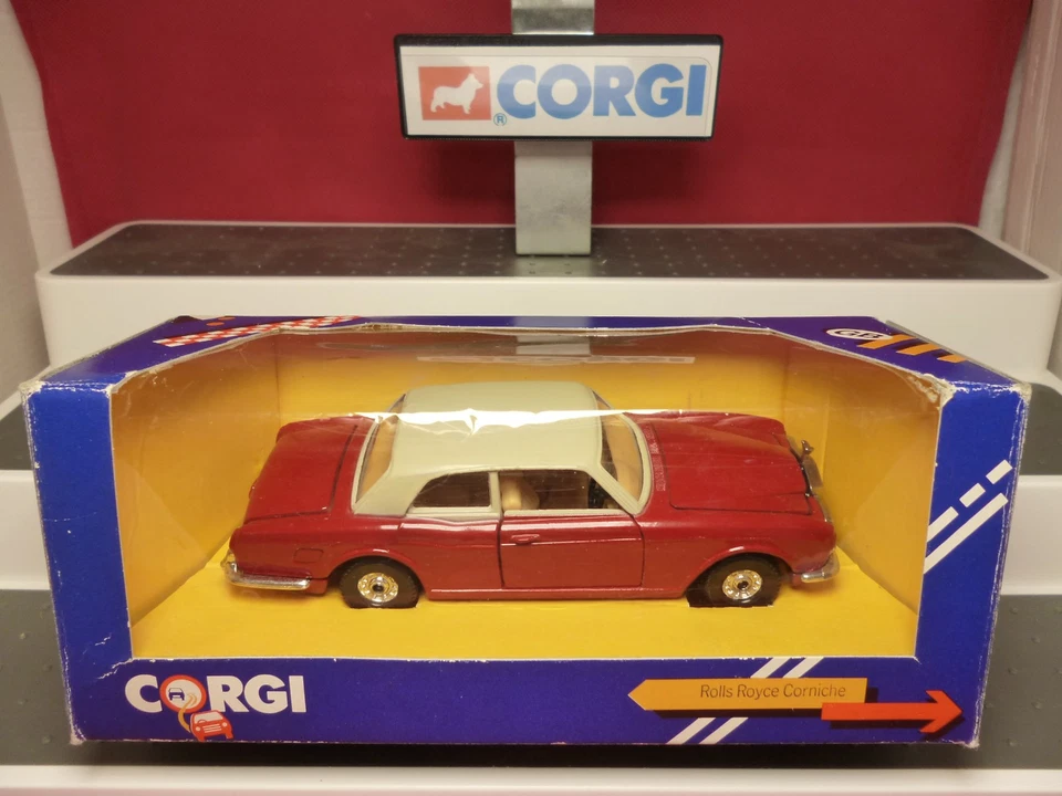 CORGI Classics : 1971 RR Corniche Nr. 279 rot/creme 1:43 ! "NEU" Zustand in OVP - Bild 1 von 4