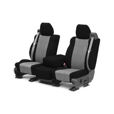 For Mercedes-Benz Sprinter 3500 17 Seat Cover NeoSupreme 1st Row Black & Light Foto 1 de 3
