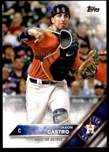 2016 Topps #408 Jason Castro Houston Astros - Picture 1 of 2