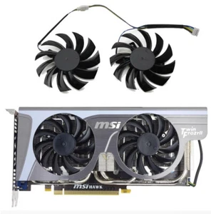 For MSI GTX 460/560/560Ti/HD 6870 Graphics Card Cooling Fan PLD08010S12HH Parts - Picture 1 of 4