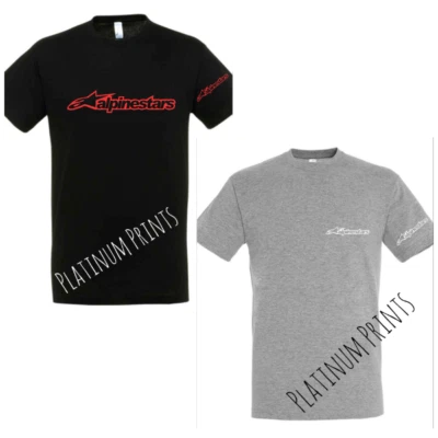 PLATINUM PRINTS ALPINESTARS TOP Gift Natale Uomo TOP PREMIUM T-shirt MOTO STEALTH F1