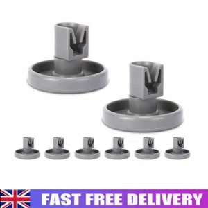 8x Ruedas de cesta para lavavajillas para Electrolux Zanussi AEG Tricity Bendix inferior 40 mm - Imagen 1 de 10