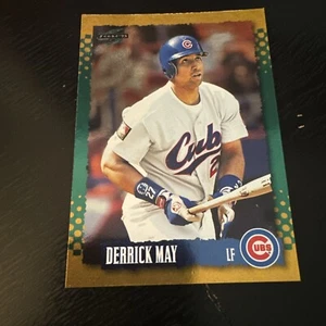 1995 Score - Gold Rush #334 Derrick May Chicago Cubs - Picture 1 of 2