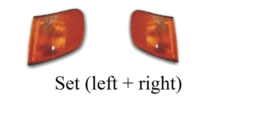 Audi 100 C4 Amber Turn Signal Light Set (left + right) 1991 - 1994 Corner lights - Image 1 of 1