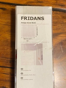 IKEA Fridans WHITE Blackout Roller Blind 23" X 76.75" NEW SEALED - Picture 1 of 5