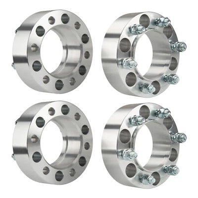 (4) 2" Hubcentric Wheel Spacers 6x5.5 For Toyota 4Runner FJ Cruiser Sequoia - Изображение 1 из 4