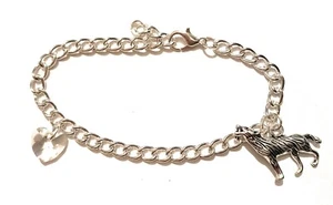 Twilight Bracciale Bella Swan Lupo Cuore Edward Cullen Metallo Nichel Free Saga - Picture 1 of 4