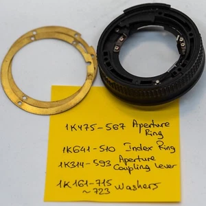 NIKON Nikkor AF-S 17-35mm 1:2,8 Aperture Ring Assembly 1K475-567 Original Part - Imagen 1 de 2
