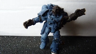 WH40K SPACE WOLVES CLASSIC STERNHAMMER'S WULFEN GUARD WULFEN 5 OOP METAL # - Image 1 of 3