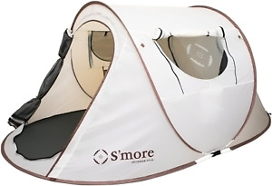 S'More Pop-Up Camping Tent, Portable Instant Automatic Pop up Beach Tent for 2 P