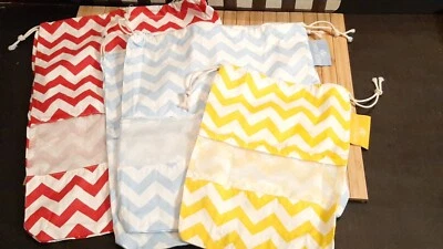 SIMPLY ECO 4 PACK REUSABLE COTTON  PRODUCE BAGS New - Image 1 of 4