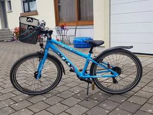 Jugendfahrrad 24 zoll Pukky CYKE 24-8 BLAU - Bild 1 von 6