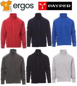 PAYPER HOUSTON Felpa da UOMO a Zip intera invernale Lavoro Maglia Felpata 280 Gr - Imagen 1 de 9