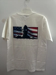 Vtg Speedo T-Shirt Mens L Michael Phelps Cotton Flag Oympics Vtg Rare 2003 - Picture 1 of 6