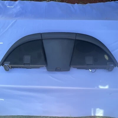 04 05 06 07 08 MAZDA RX8 RX-8 PLATAFORMA TRASERA ESTANTE ALTAVOZ CUBIERTA PARRILLA JUEGO DE MOLDURAS NEGRO Foto 1 de 4