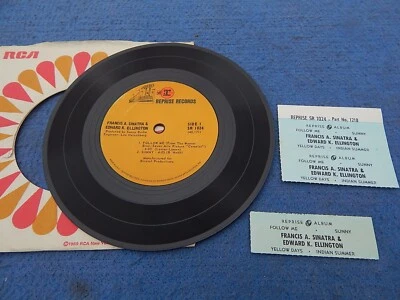 7 inch jukebox 33 rpm mini LP: FRANK SINATRA & DUKE ELLINGTON - FRANCIS A. & EDW - Image 1 of 2