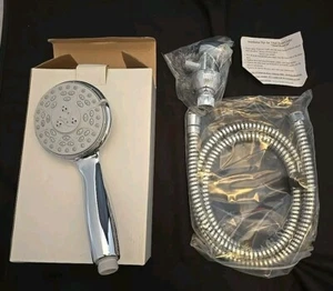 Kingston Brass Dual Shower Combo Head 8 Sprays Chrome Finish NEW - Picture 1 of 10