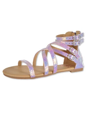 Olivia Miller Sandalias Gladiador Niñas - Rosa, 1 Juvenil Foto 1 de 3