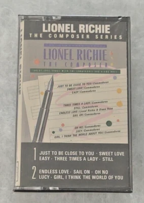 Lionel Richie The Composer Series Sealed  Cassette  The Commodores Motown Ross - Image 1 of 2