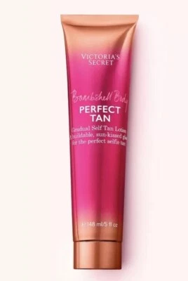 Victoria’s Secret Bombshell Body Perfect Bronceado Gradual Loción Autobronceadora ~ 5 fl. oz Foto 1 de 2