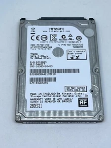 HITACHI 750GB HDD 2.5" 7200RPM SATA 3Gb/s 16MB Cache 7K750-750 #AYD - Picture 1 of 4